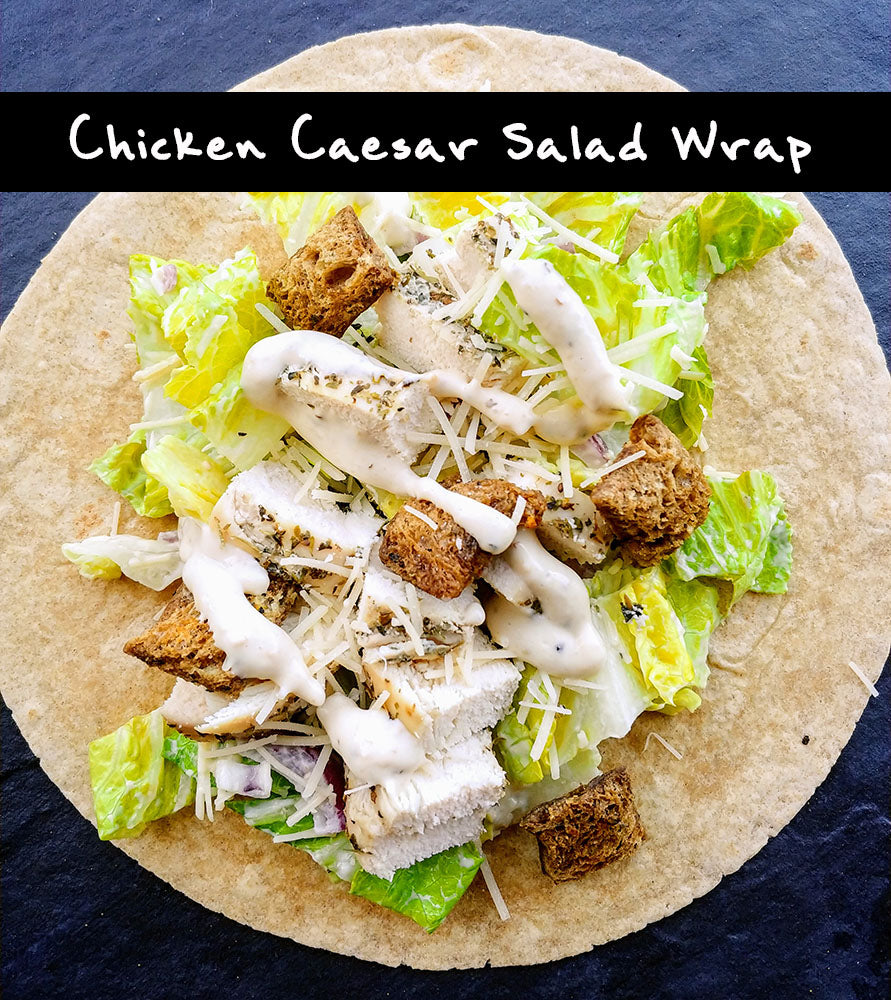 Chicken Caesar Salad Wrap