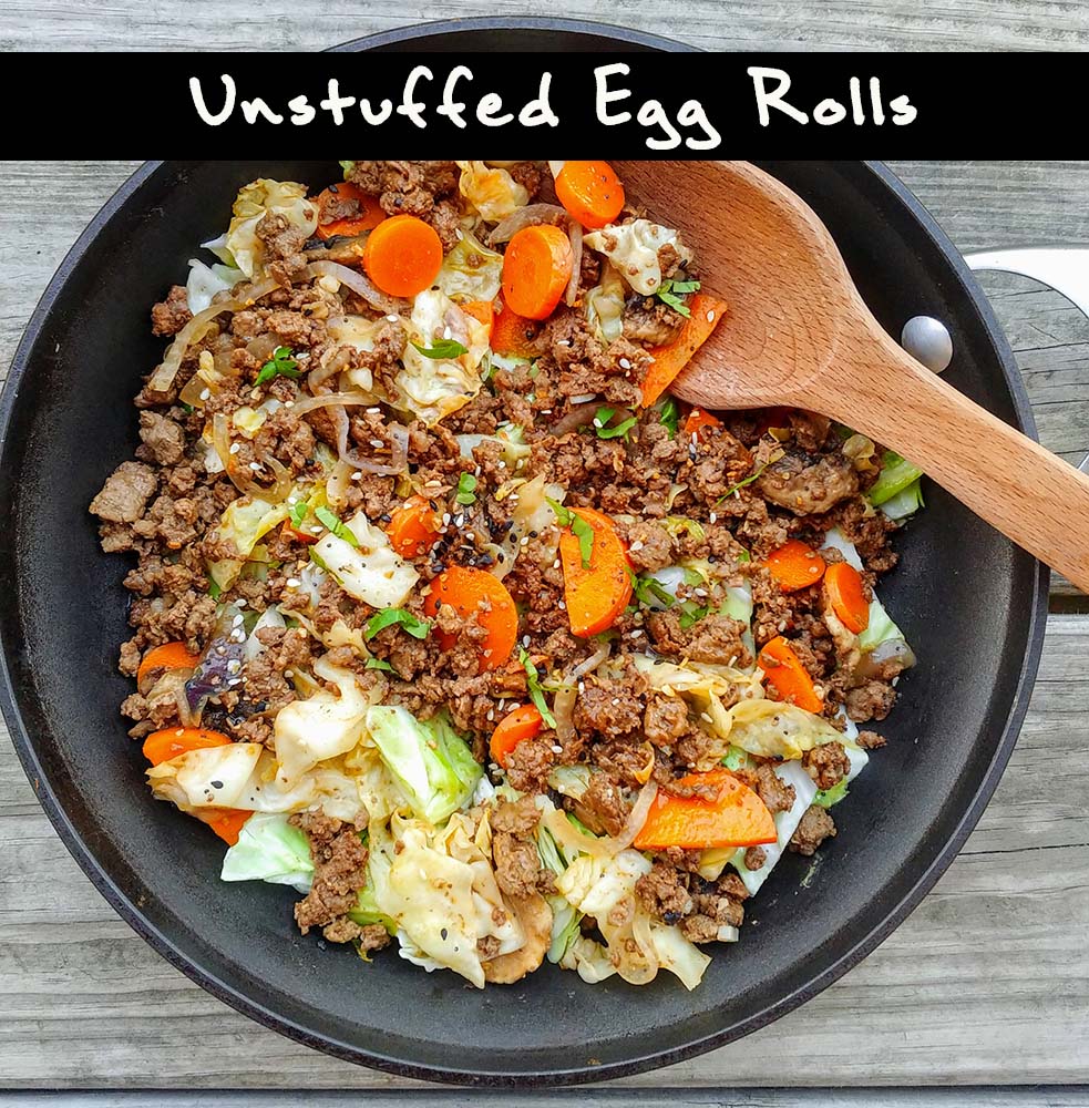 Unstuffed Egg Rolls