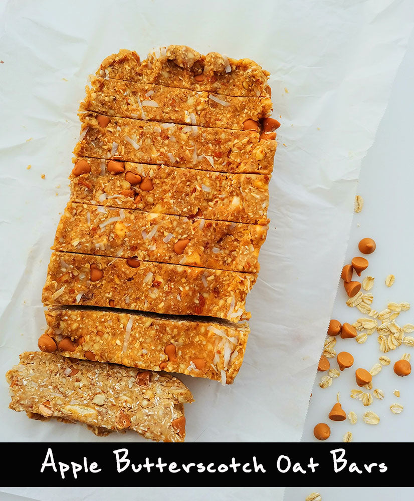 Apple Butterscotch Oat Bars