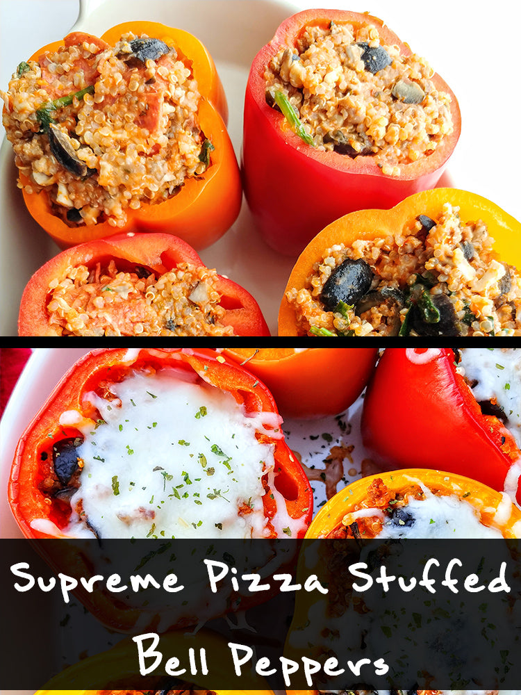 Supreme Pizza Stuffed Bell Peppers