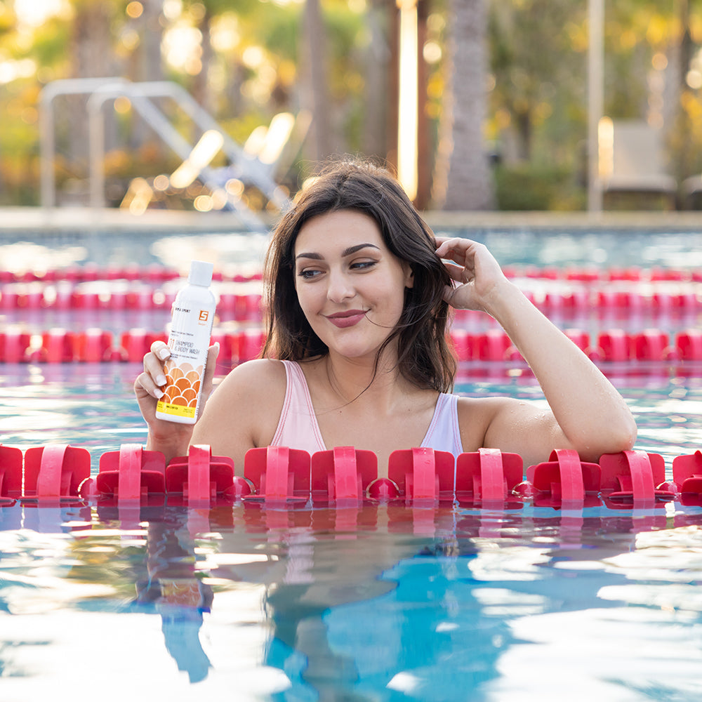 Swim Shampoo & Body Wash with Vitamin C