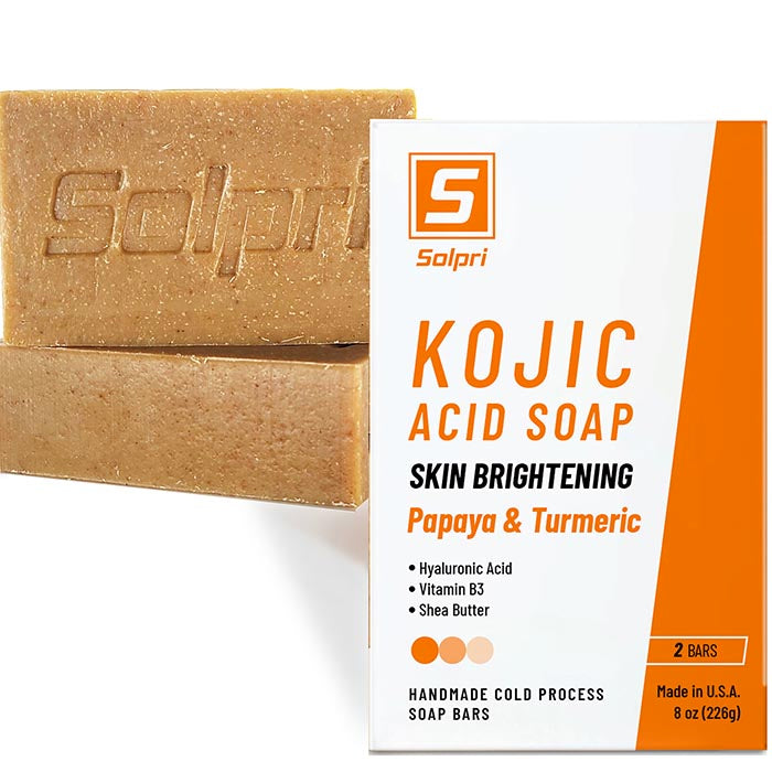 Kojic Acid Soap Bar with Papaya and Turmeric