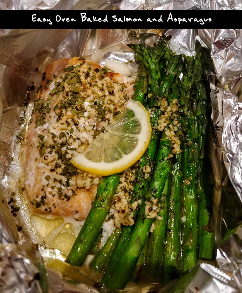Easy Oven Baked Salmon and Asparagus