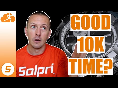 What is a good 10k time for a beginner
